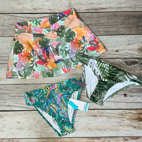 3 NEW SUNSETS swim bottoms - Picture 1 of 10